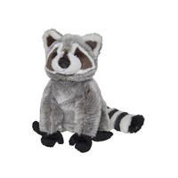 Pluche Wasbeer knuffel van 22 cm -