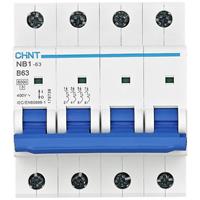 Chint 179737 NB1-63 4P B6 6kA DB Leitungsschutzschalter 4polig 6A 240 V, 415V