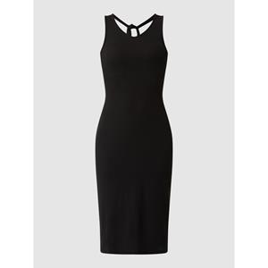 urbanclassics Urban Classics Frauen Kleid Ladies Midi Sleeveless Rib in schwarz