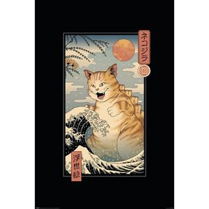 Pyramid Vincent Trinidad Catzilla Ukiyoe Poster 61x91,5cm