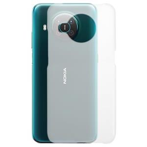 Nokia X10/X20 Rubberen Plastic Case - Doorzichtig