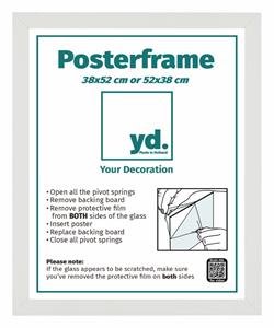 Your Decoration Posterlijst 38x52cm Wit Mat MDF