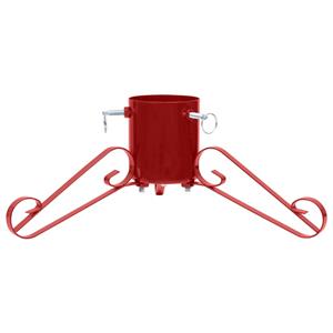 Vidaxl Vidaxl Kerstboomstandaard 58x58x21 Cm Rood