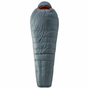 Deuter Astro Pro 600 EL - Schlafsack Teal / Paprika Extra Long - Ouverture gauche