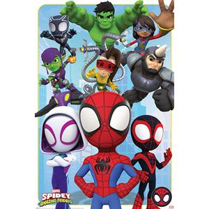 Pyramid Spidey and His Amazing Friends Goodies and Baddies Poster 61x91,5cm