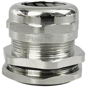 TRU Components TC-10302852 Wartel M40 Messing (vernikkeld) 1 stuk(s)