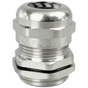 TRU Components TC-10302880 Wartel PG13.5 Messing (vernikkeld) 1 stuk(s)