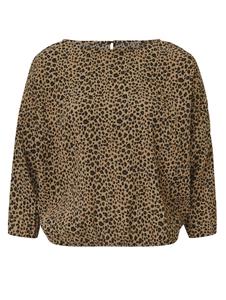 Blouse REKEN MAAR Bruin