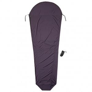 Cocoon MummyLiner Silkweight - Reisslaapzak, grijs/purper