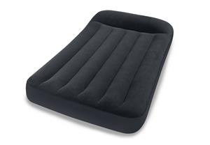 Intex 64146ND TWIN PILLOW REST CLASSIC AIRBED W/ FIBER-TECH RP (w/220-240V Internal Pump) Schwarz