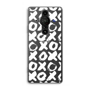 CaseCompany XOXO: Sony Xperia Pro-I Transparant Hoesje