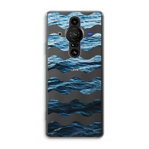 CaseCompany Oceaan: Sony Xperia Pro-I Transparant Hoesje