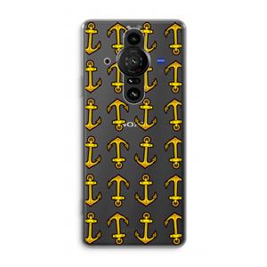 CaseCompany Musketon Anchor: Sony Xperia Pro-I Transparant Hoesje