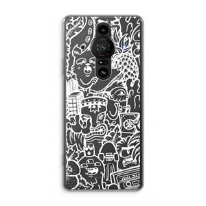 CaseCompany Vexx Mixtape #2: Sony Xperia Pro-I Transparant Hoesje