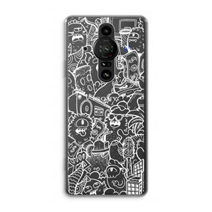 CaseCompany Vexx City #2: Sony Xperia Pro-I Transparant Hoesje