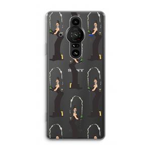 CaseCompany Pop Some Kim: Sony Xperia Pro-I Transparant Hoesje