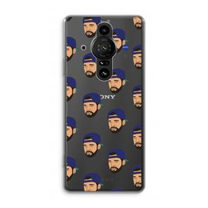CaseCompany Drake Away: Sony Xperia Pro-I Transparant Hoesje