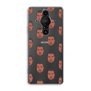 CaseCompany Kanye Call Me℃: Sony Xperia Pro-I Transparant Hoesje