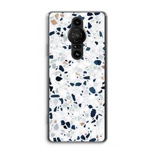 CaseCompany Terrazzo N°1: Sony Xperia Pro-I Transparant Hoesje