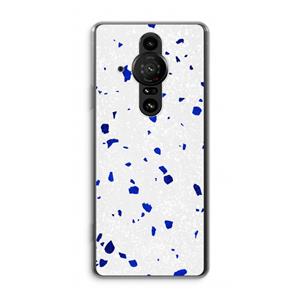 CaseCompany Terrazzo N°5: Sony Xperia Pro-I Transparant Hoesje