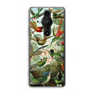 CaseCompany Haeckel Trochilidae: Sony Xperia Pro-I Transparant Hoesje