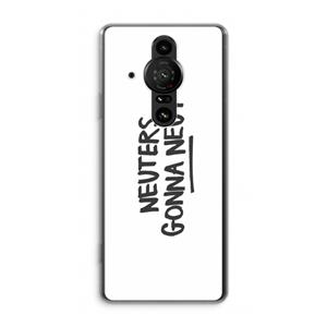 CaseCompany Neuters: Sony Xperia Pro-I Transparant Hoesje