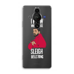 CaseCompany Sleigh Bells Ring: Sony Xperia Pro-I Transparant Hoesje