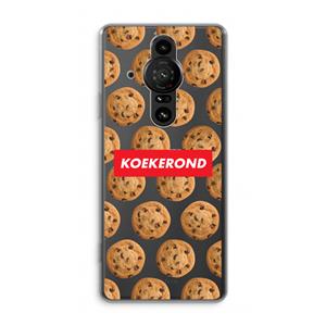 CaseCompany Koekerond: Sony Xperia Pro-I Transparant Hoesje
