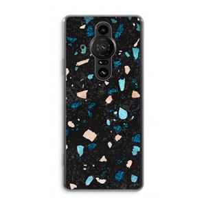 CaseCompany Terrazzo N°11: Sony Xperia Pro-I Transparant Hoesje