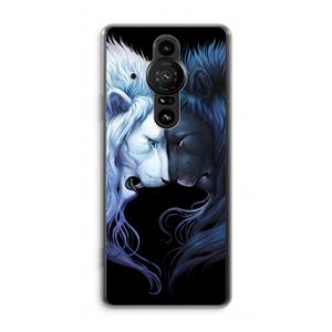 CaseCompany Brotherhood: Sony Xperia Pro-I Transparant Hoesje