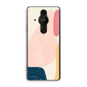 CaseCompany Saturday Flow: Sony Xperia Pro-I Transparant Hoesje