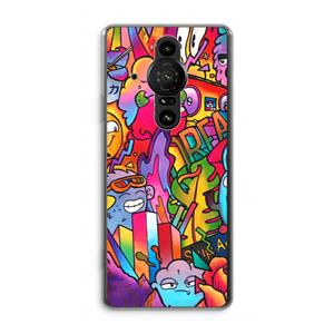 CaseCompany Dreams: Sony Xperia Pro-I Transparant Hoesje