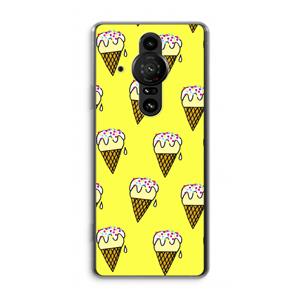 CaseCompany Isjes: Sony Xperia Pro-I Transparant Hoesje