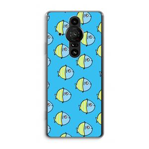 CaseCompany Visjes: Sony Xperia Pro-I Transparant Hoesje
