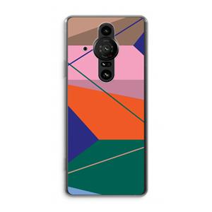 CaseCompany Gestalte 1: Sony Xperia Pro-I Transparant Hoesje