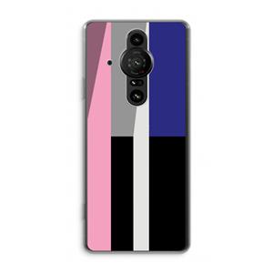 CaseCompany Gestalte 4: Sony Xperia Pro-I Transparant Hoesje
