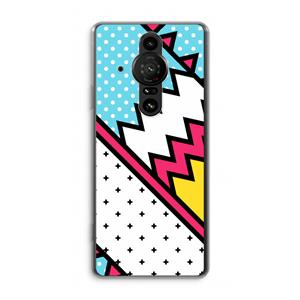 CaseCompany Pop Art #2: Sony Xperia Pro-I Transparant Hoesje