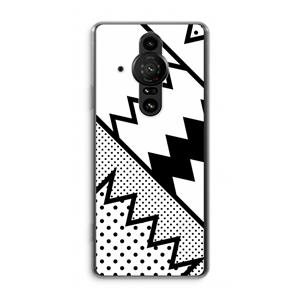 CaseCompany Pop Art #5: Sony Xperia Pro-I Transparant Hoesje