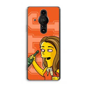 CaseCompany Jamie Lee Simpson: Sony Xperia Pro-I Transparant Hoesje