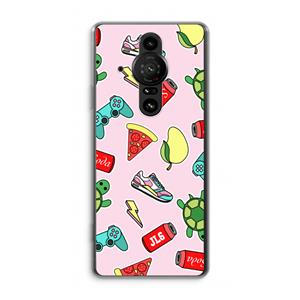 CaseCompany Things Jamie Loves: Sony Xperia Pro-I Transparant Hoesje