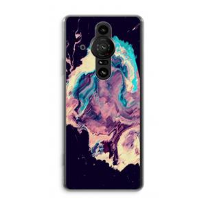 CaseCompany Cosmic Silence: Sony Xperia Pro-I Transparant Hoesje
