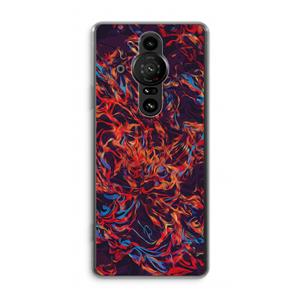 CaseCompany Lucifer: Sony Xperia Pro-I Transparant Hoesje
