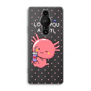 CaseCompany Love You A Lotl: Sony Xperia Pro-I Transparant Hoesje