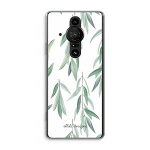 CaseCompany Branch up your life: Sony Xperia Pro-I Transparant Hoesje
