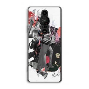 CaseCompany Dissimulation du réel: Sony Xperia Pro-I Transparant Hoesje