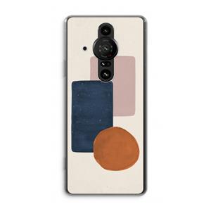 CaseCompany Geo #3: Sony Xperia Pro-I Transparant Hoesje