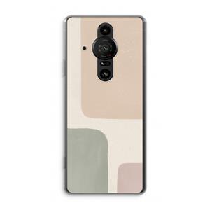CaseCompany Geo #7: Sony Xperia Pro-I Transparant Hoesje