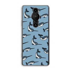 CaseCompany Narwhal: Sony Xperia Pro-I Transparant Hoesje