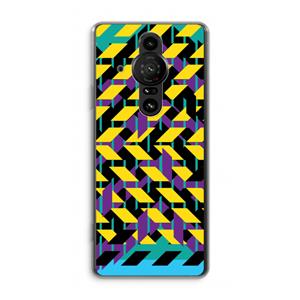 CaseCompany Skew Bee 3: Sony Xperia Pro-I Transparant Hoesje