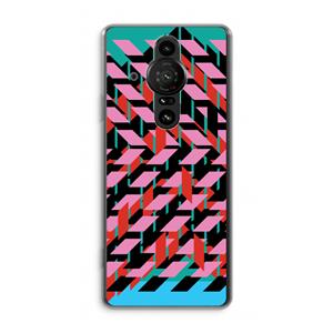 CaseCompany Skew Blush 2: Sony Xperia Pro-I Transparant Hoesje